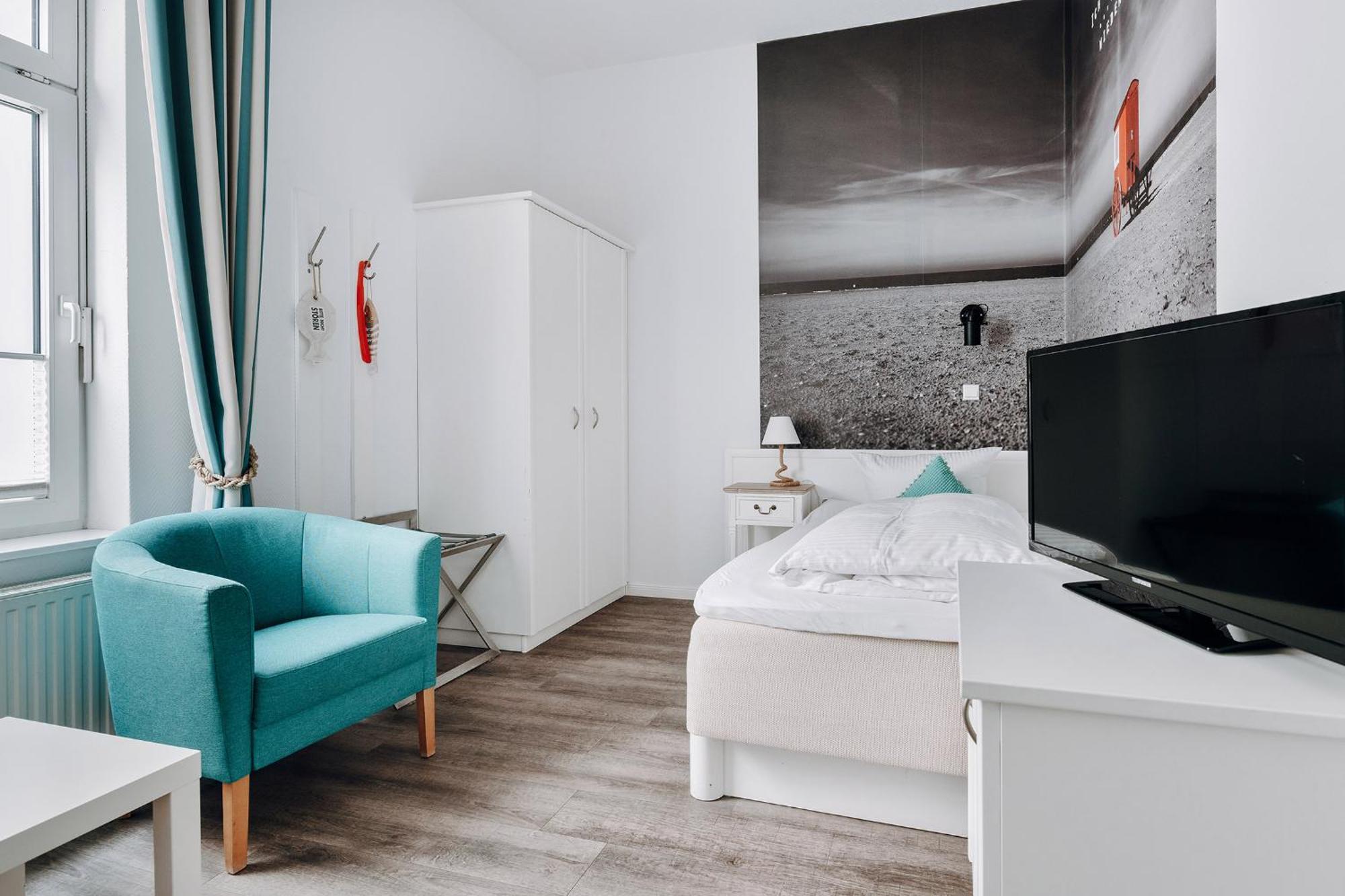 Gaestehaus Inselhof Borkum Buitenkant foto
